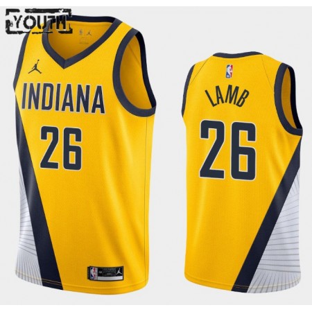Maillot Basket Indiana Pacers Jeremy Lamb 26 2020-21 Jordan Brand Statement Edition Swingman - Enfant
